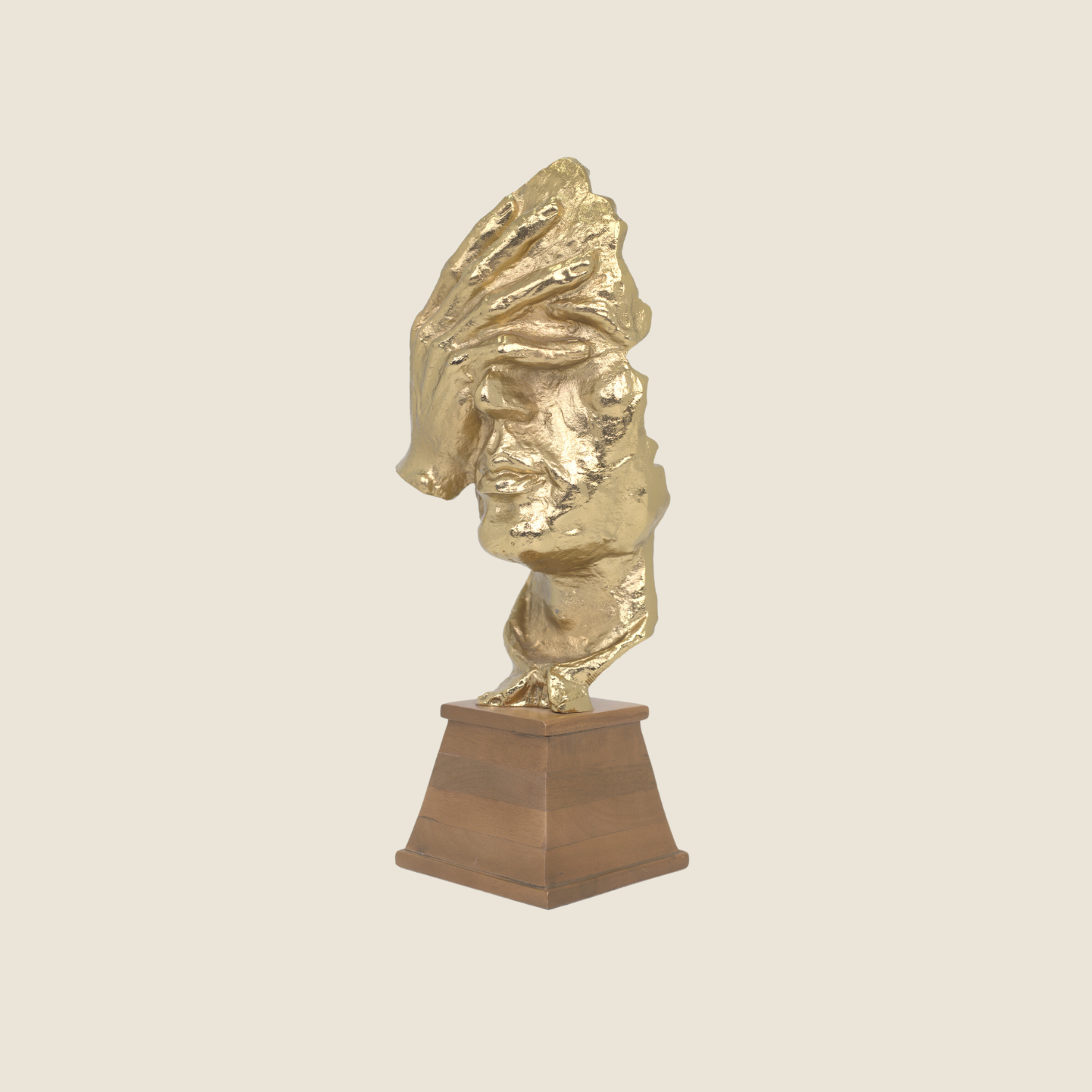 Masked expression Sculpture
