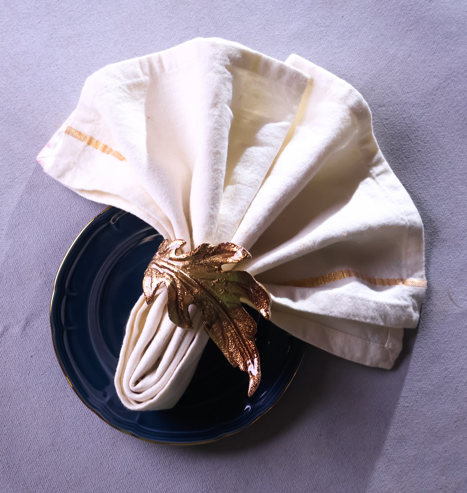 Maple leaf napkin ring (set of 4 )