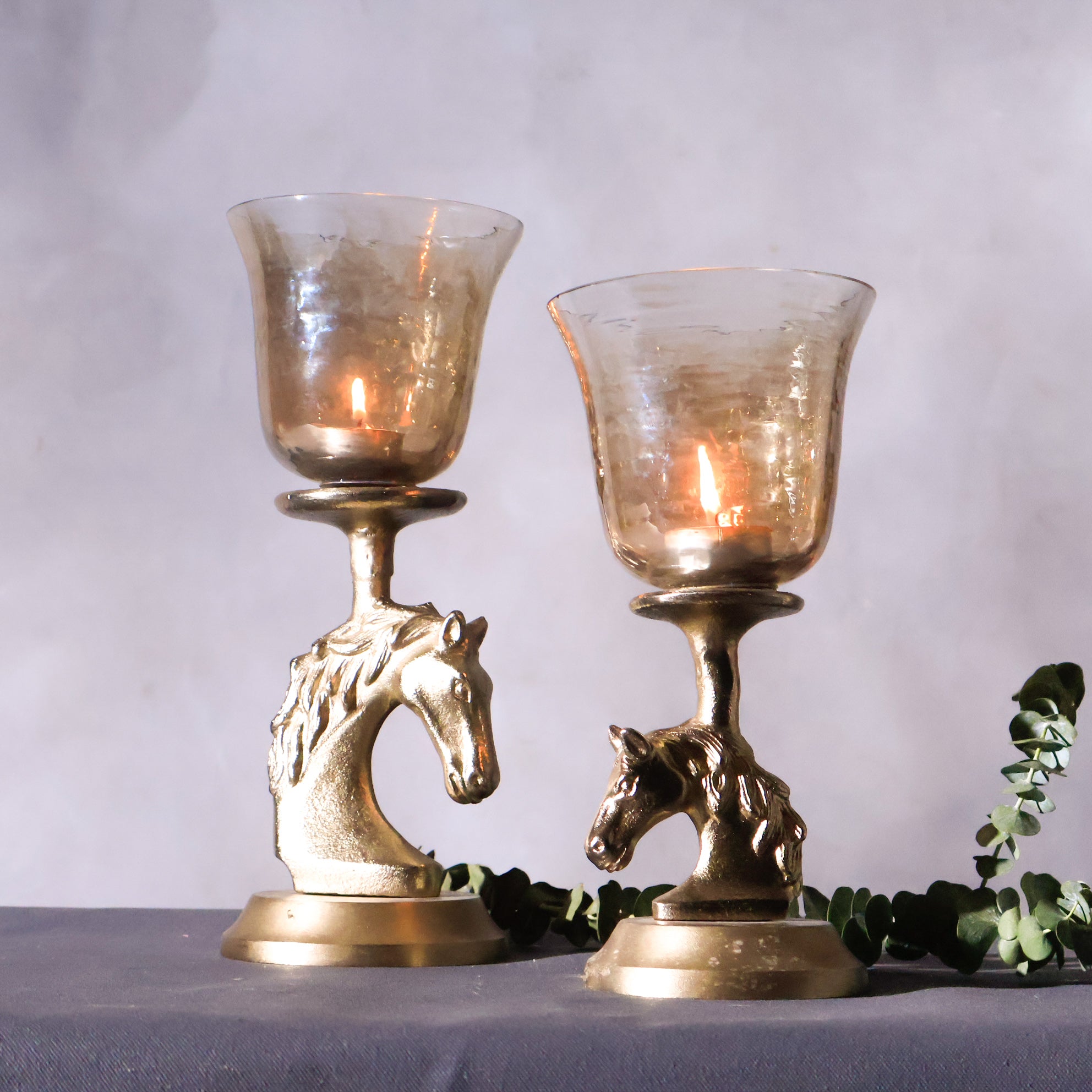 Bella Horse Candle Holder Small