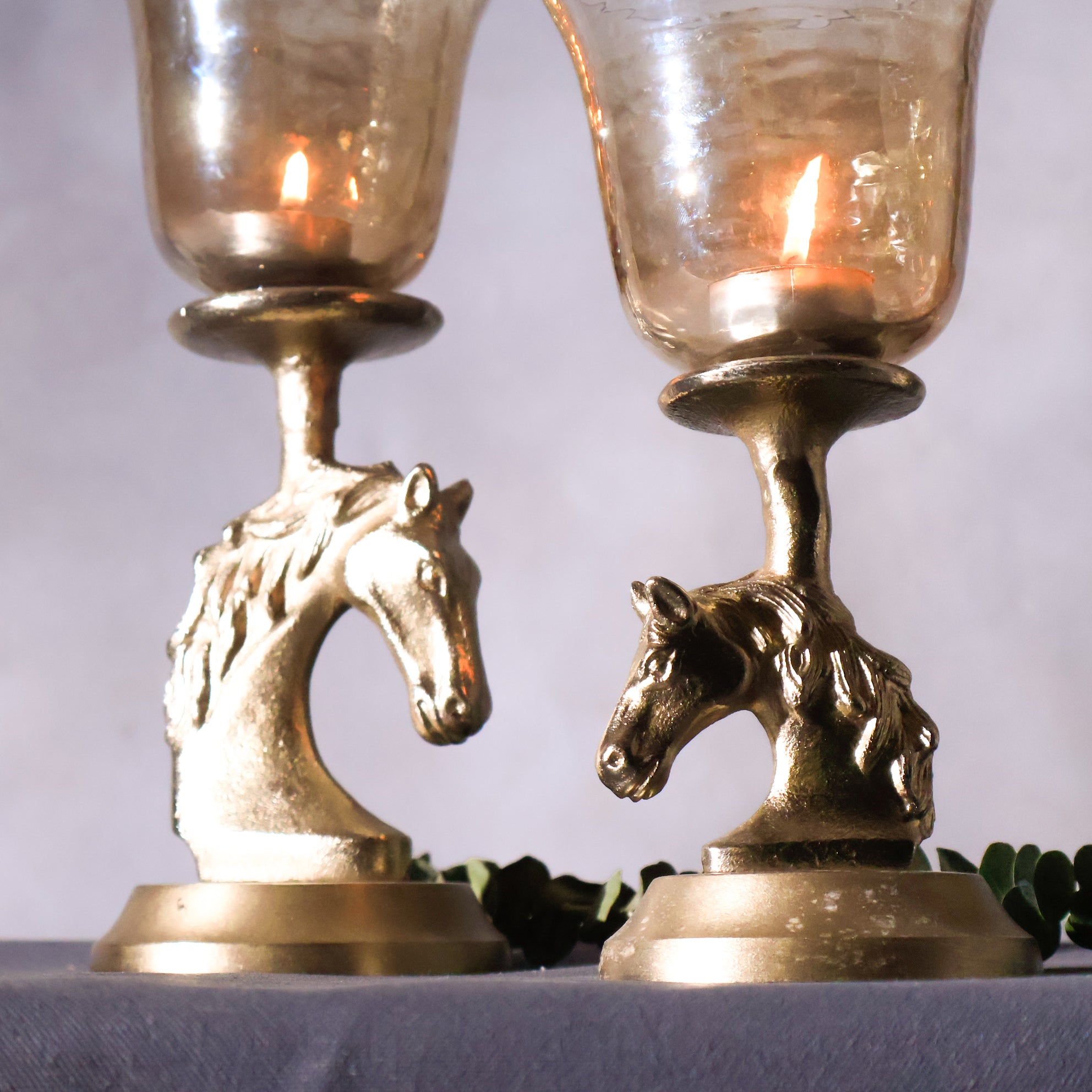 Bella Horse Candle Holder Small