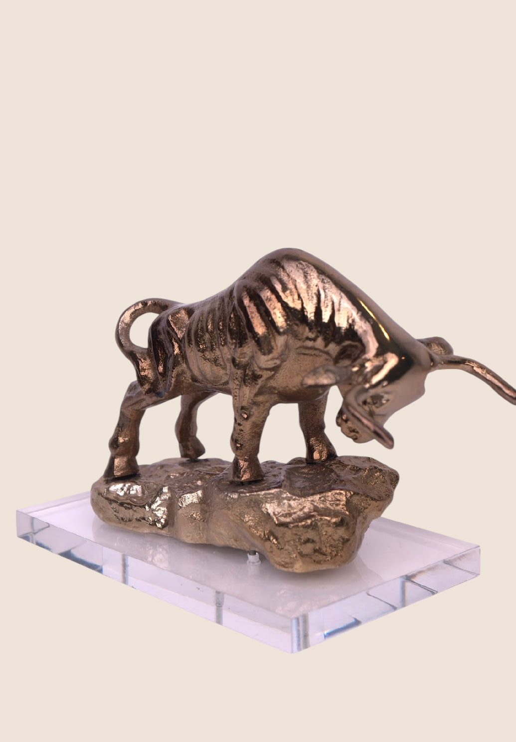 Bull sculpture