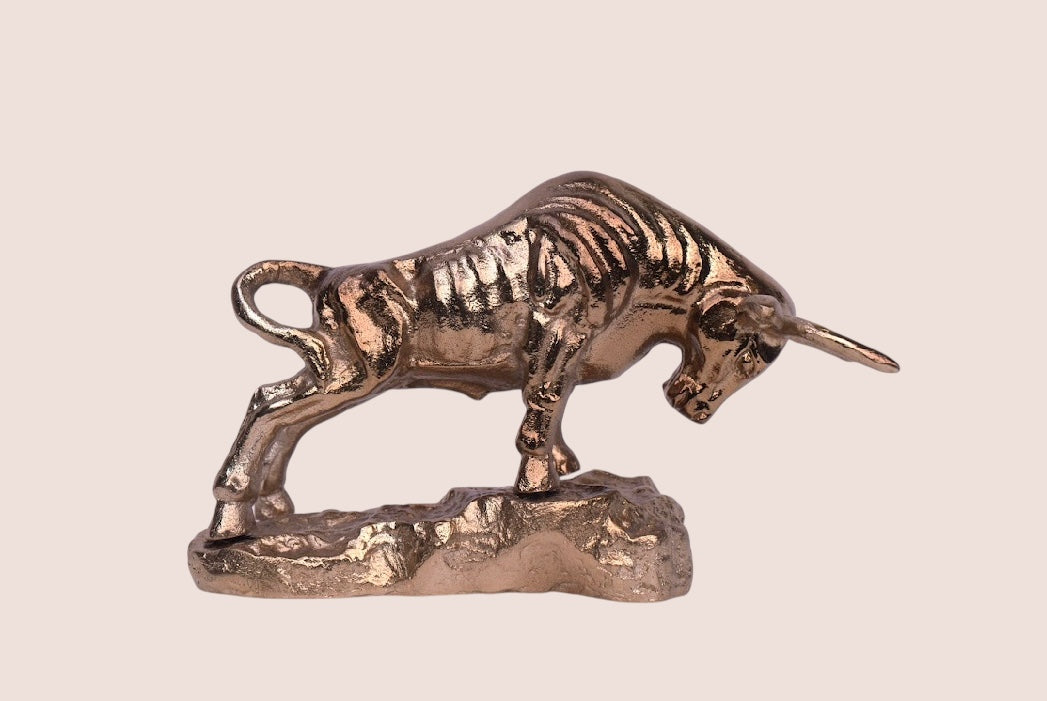 Bull sculpture