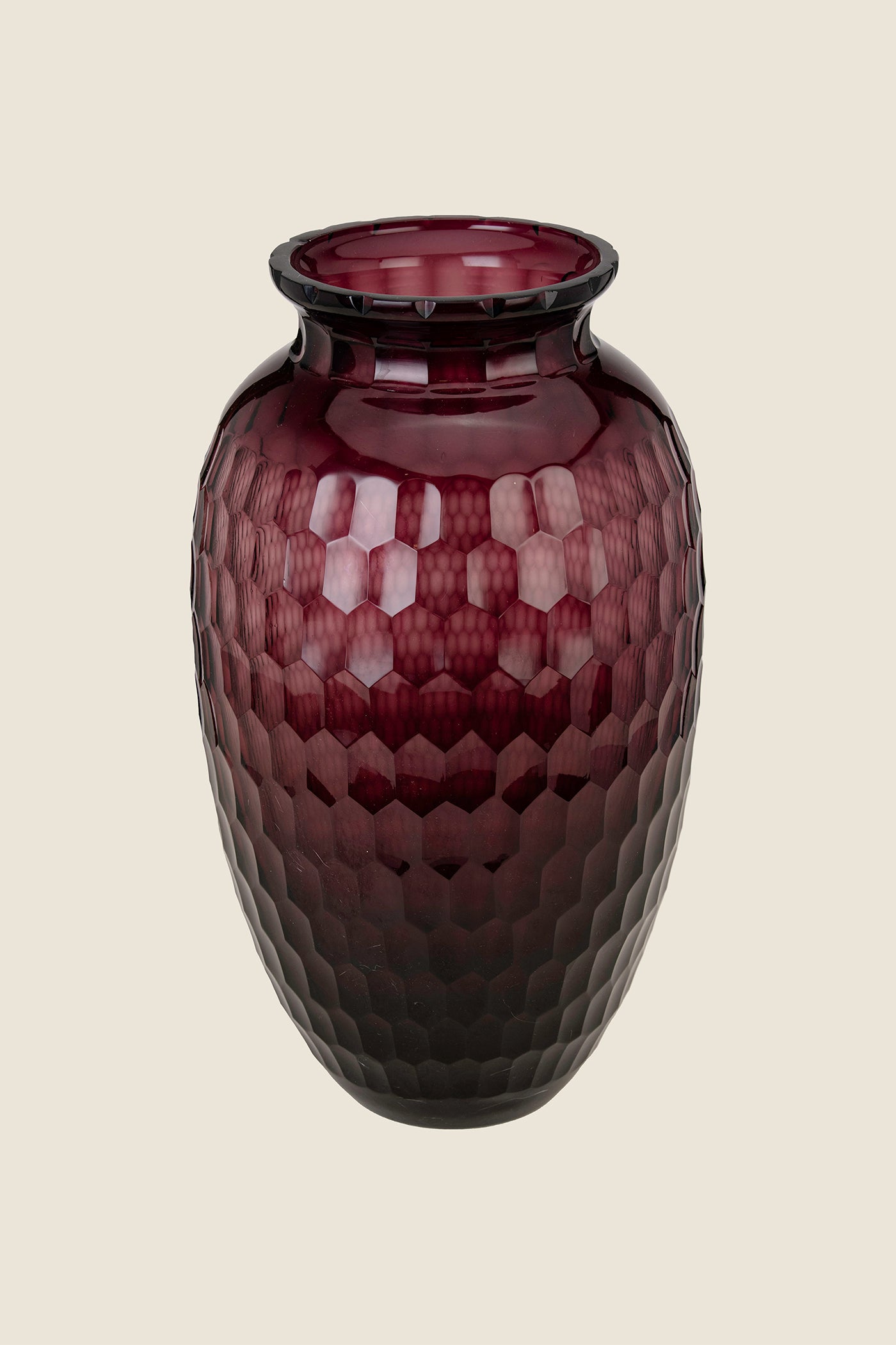 Sugilite Cutwork vase