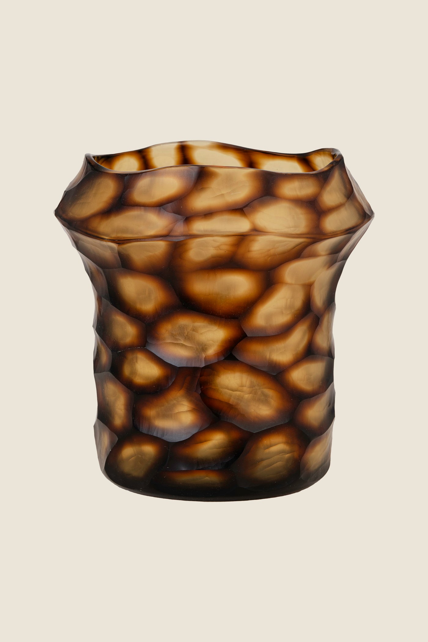 Auburn Ruche glass vase