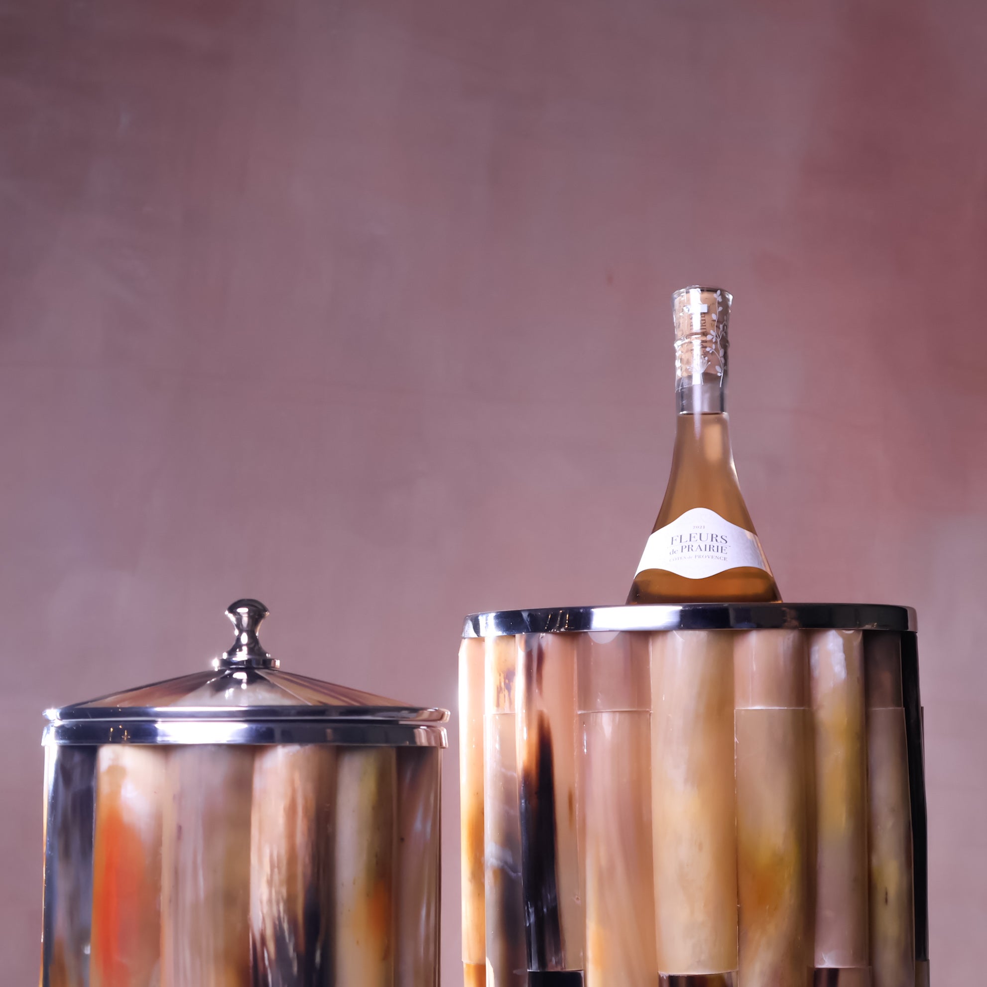 striped horn wine chiller